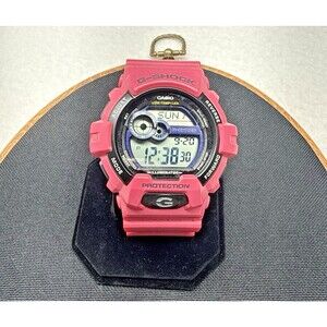 Casio G-Shock GLS-8900-4 G-Lide Pink Digital Watch 3422 200M Working